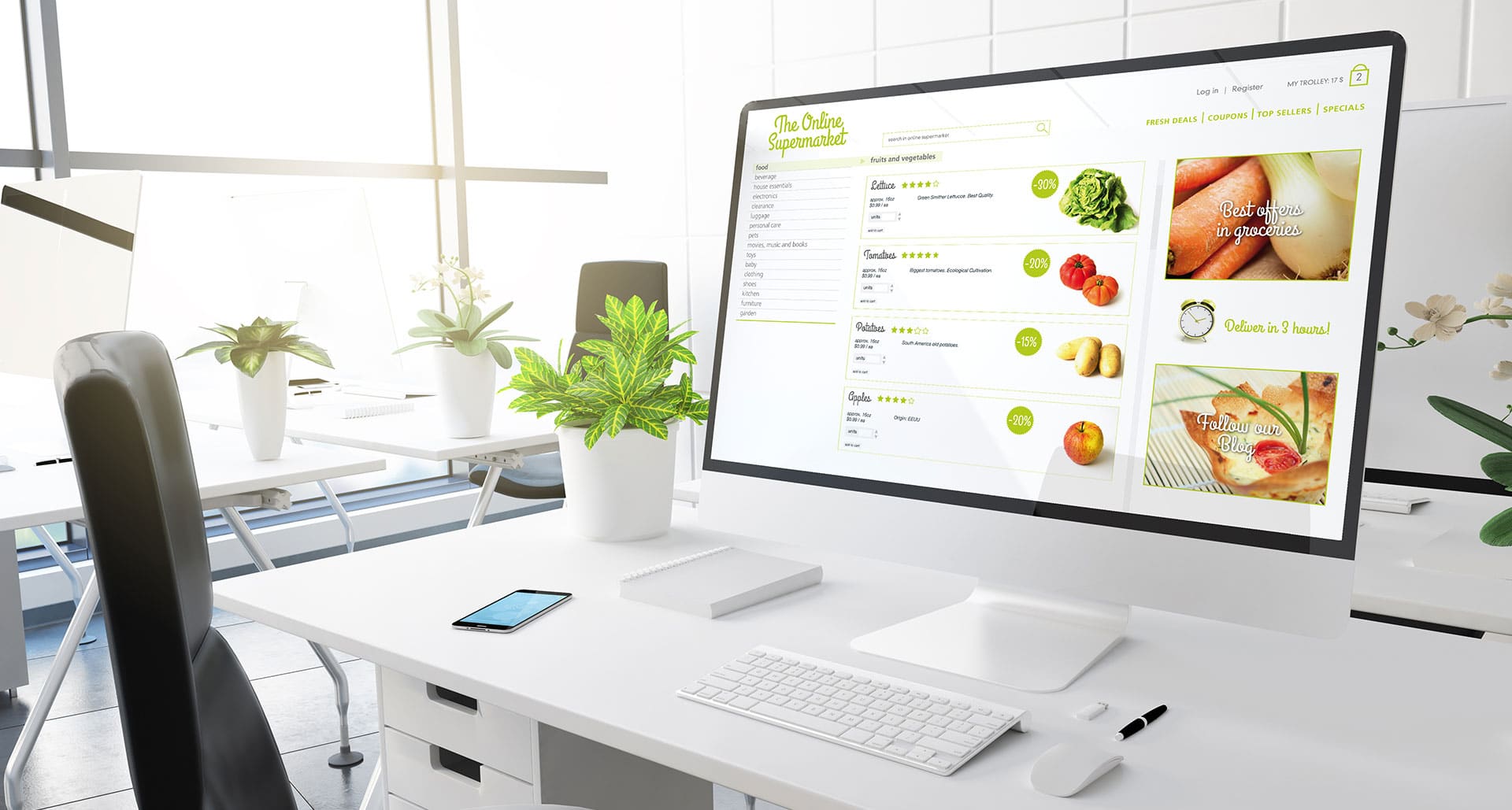 boutique e-commerce, e-novea