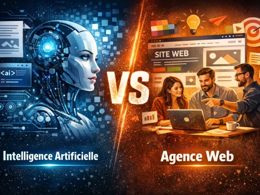 Agence web vs IA